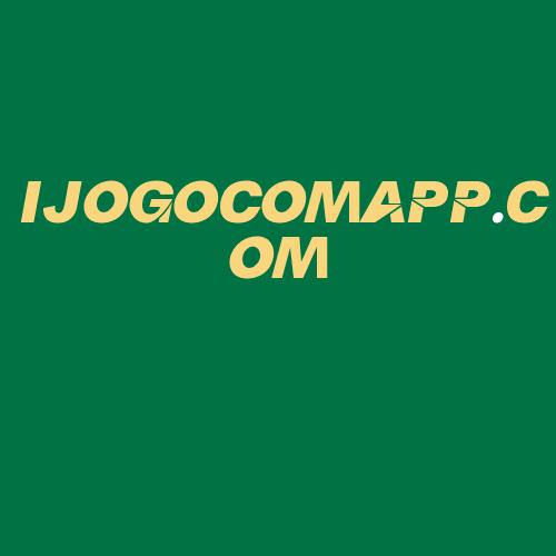 Logo da IJOGOCOMAPP